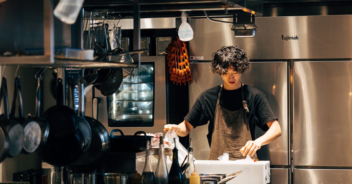 料理人です BISTRO O'z（ビストロ オーズ） オーナーシェフ 大島 力さん